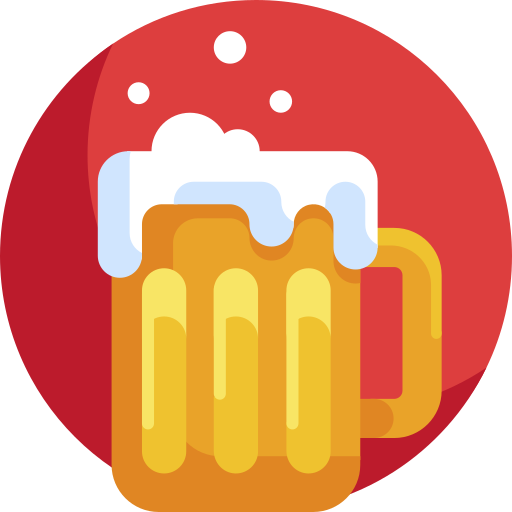 Пиво Detailed Flat Circular Flat иконка