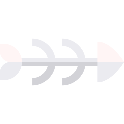 魚の骨 Basic Straight Flat icon