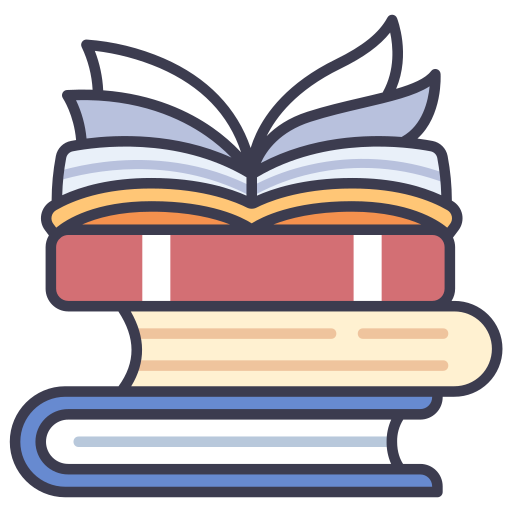 Books MaxIcons Lineal color icon