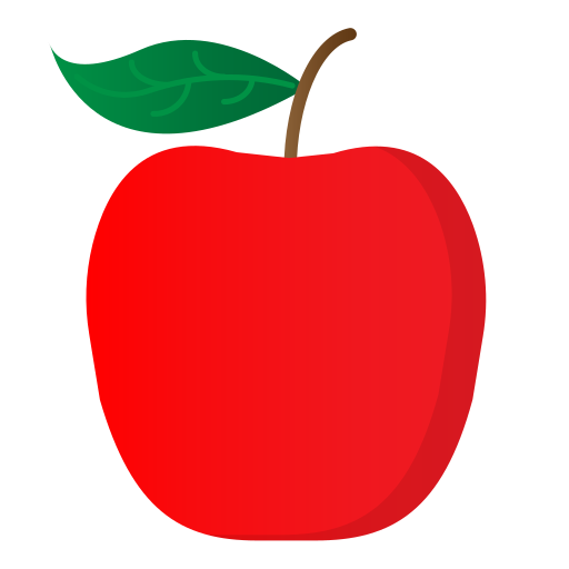 яблоко Generic Flat Gradient иконка