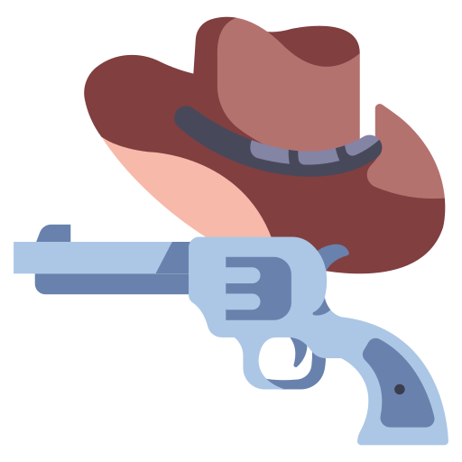 cowboy MaxIcons Flat icoon