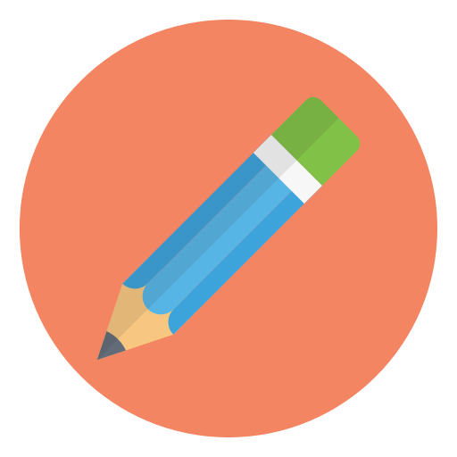 Pencil Vector Stall Flat icon