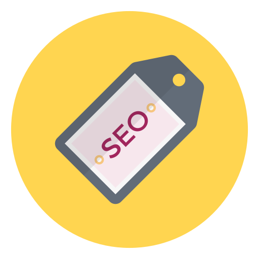 seo-tag Vector Stall Flat icon