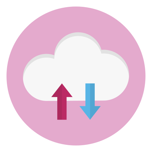 cloud computing Vector Stall Flat icon
