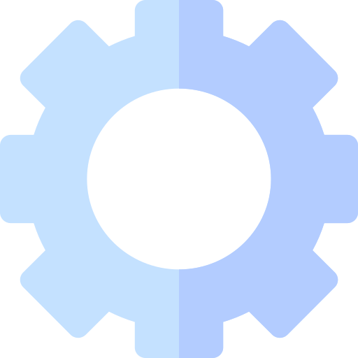 Gear Basic Rounded Flat icon