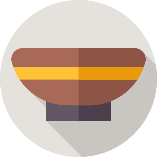Bowl Flat Circular Flat icon