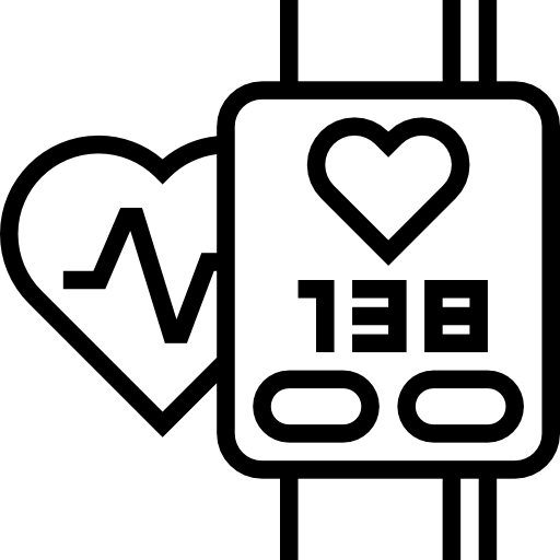 cardiogram Meticulous Line icoon