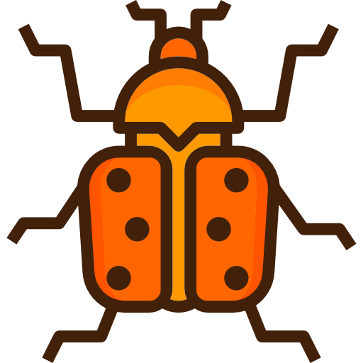 insecto Smooth Contour Linear color icono