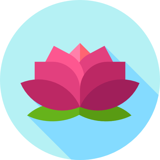 Lotus Flat Circular Flat icon