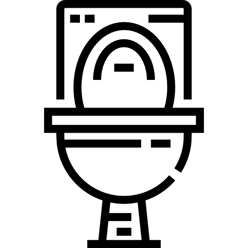 toilette Detailed Straight Lineal icon