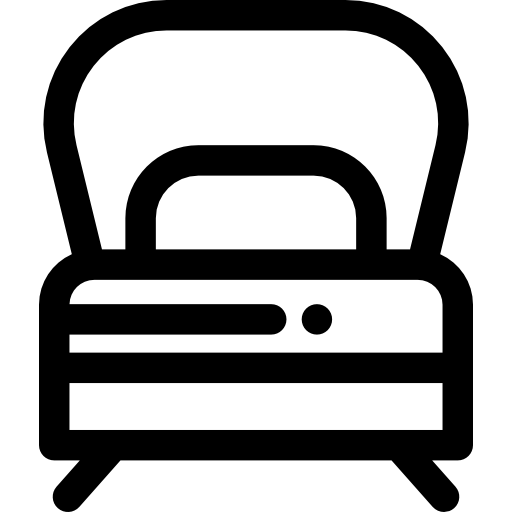 Bedroom Detailed Rounded Lineal icon