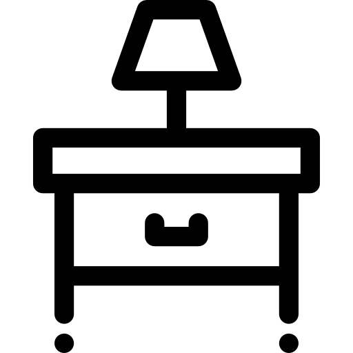 schlafzimmer Detailed Rounded Lineal icon