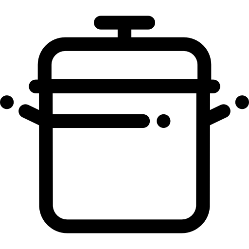 küchenrucksack Detailed Rounded Lineal icon