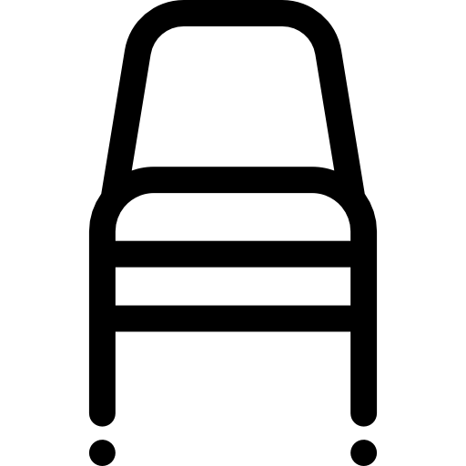 椅子 Detailed Rounded Lineal icon