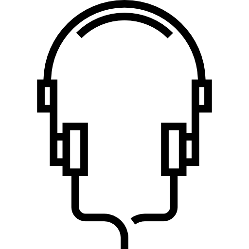 음악 플레이어 Detailed Straight Lineal icon