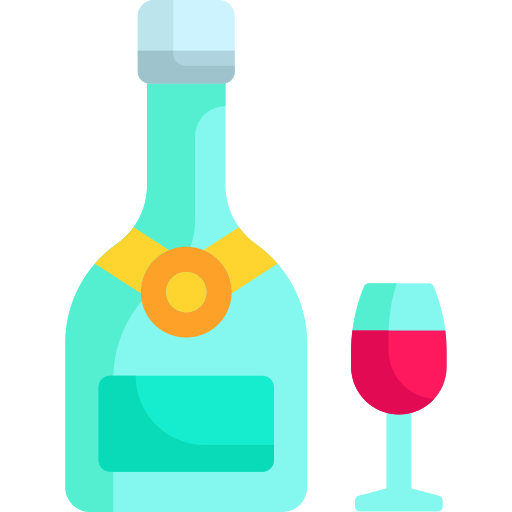 와인 병 Special Flat icon