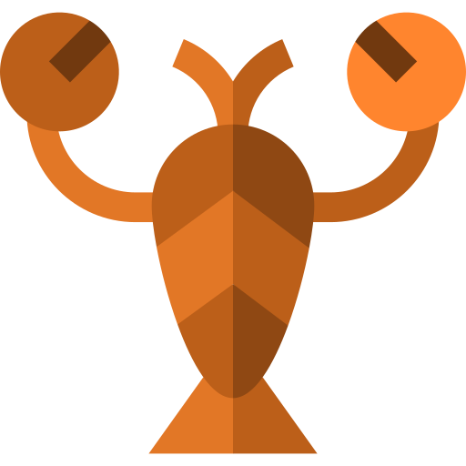 Crayfish Basic Straight Flat icon