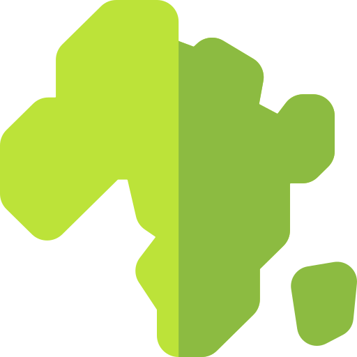 afrika Basic Rounded Flat icoon