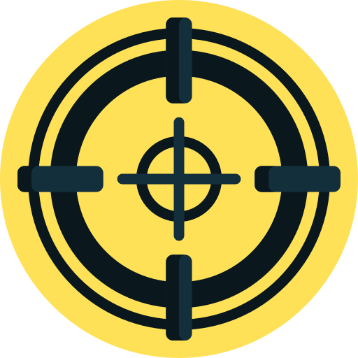 cel Detailed Flat Circular Flat ikona