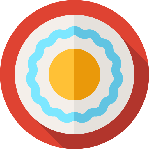 皿 Flat Circular Flat icon