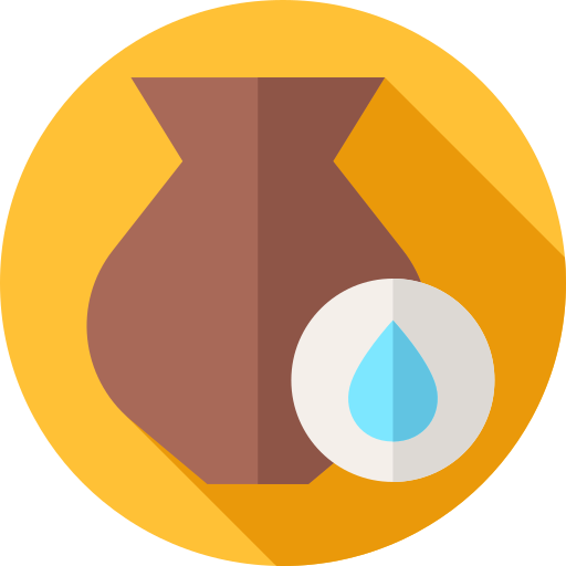 Pottery Flat Circular Flat icon