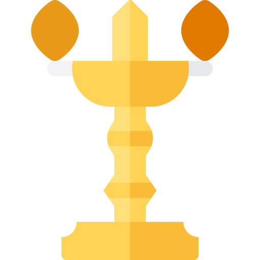 Öllampe Basic Rounded Flat icon