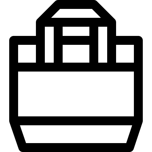 sacchetto Basic Rounded Lineal icona