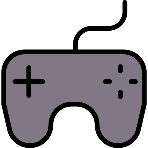 joystick Generic Outline Color icon