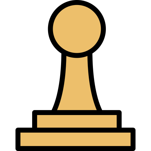 체스 Generic Outline Color icon