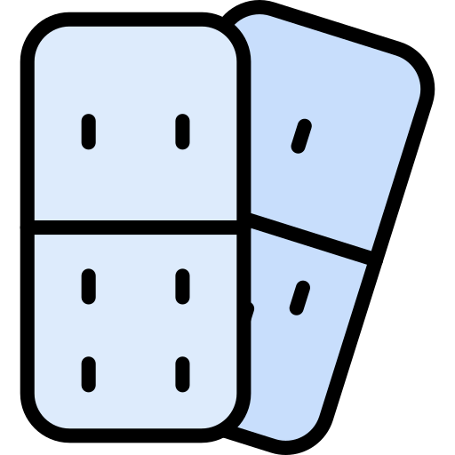 Domino Generic Outline Color icon