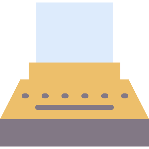 schreibmaschine Generic Flat icon