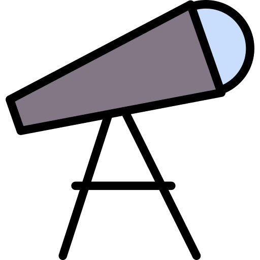 télescope Generic Outline Color Icône