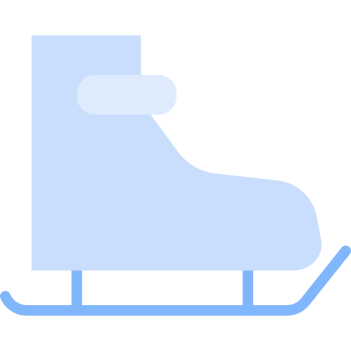 patinar sobre hielo Generic Flat icono