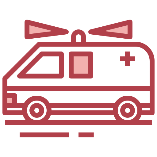 ambulância Surang Red Ícone