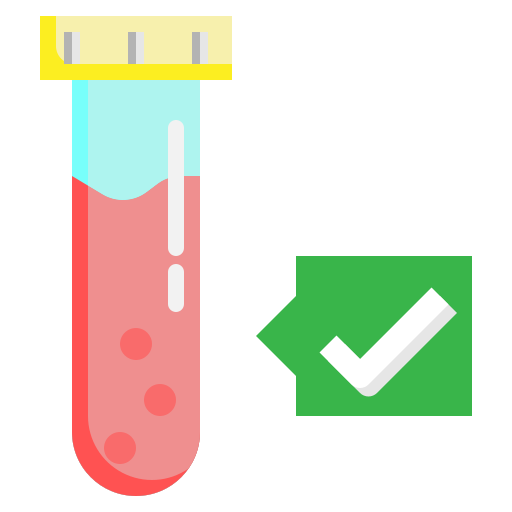 bloed test Surang Flat icoon