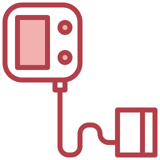 Blood pressure gauge Surang Red icon
