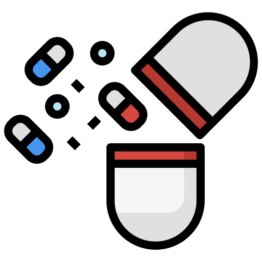 antibiótico Surang Lineal Color icono