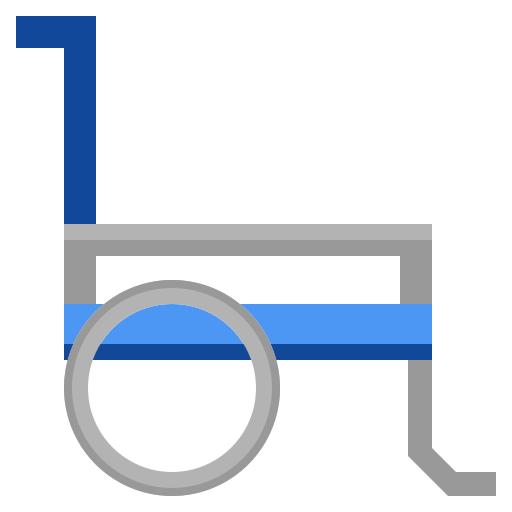 rolstoel Surang Flat icoon