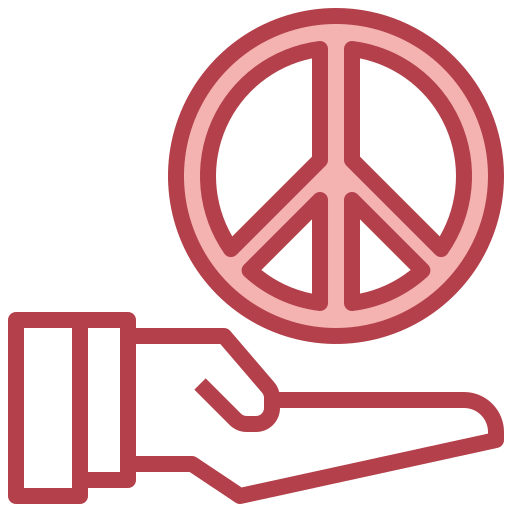 simbolo di pace Surang Red icona