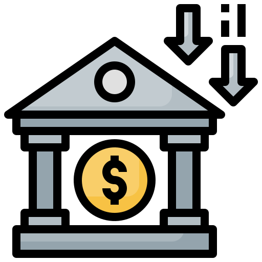 은행 Surang Lineal Color icon