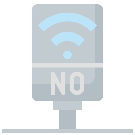 no wifi Surang Flat icono