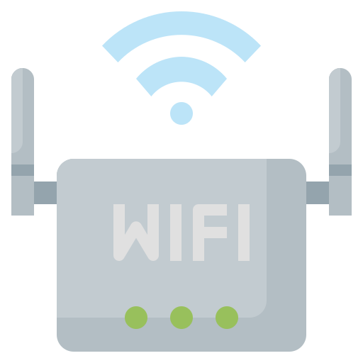 Wireless router Surang Flat icon