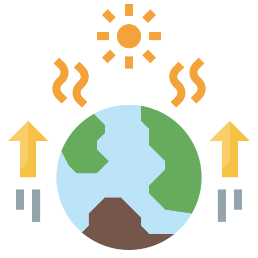 globalne ocieplenie Surang Flat ikona