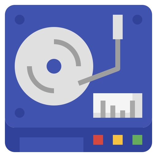 Turntable Surang Flat icon