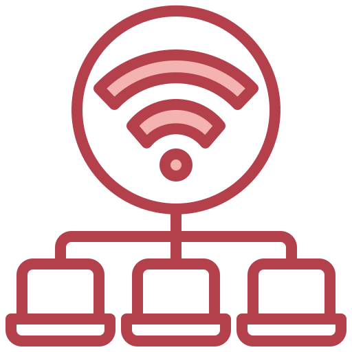 wi-fi Surang Red Ícone