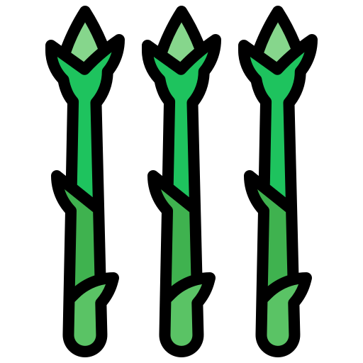 asparago Surang Lineal Color icona