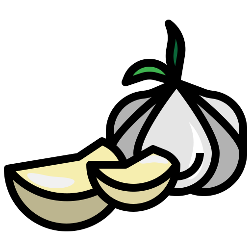 Garlic Surang Lineal Color icon