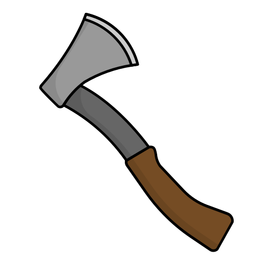 Axe Generic Outline Color icon