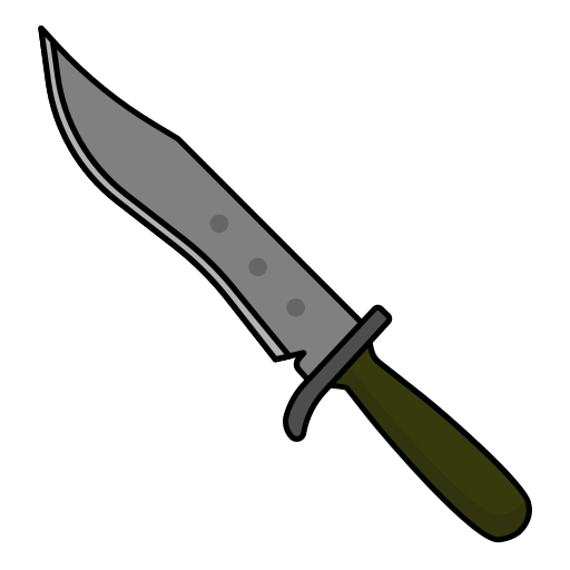 messer Generic Outline Color icon