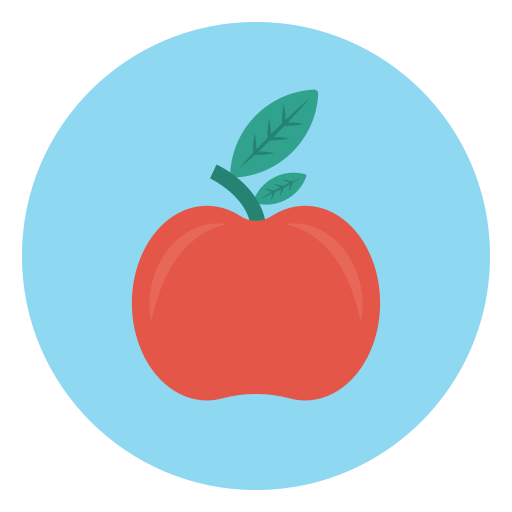 apfel Vector Stall Flat icon